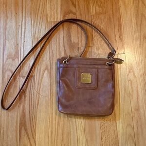 Miche Tan Crossbody Bag